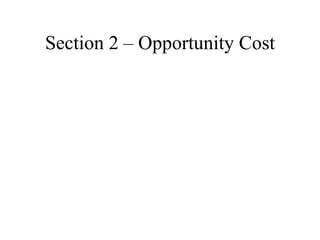 Guided Section 2 Opportunity Cost Answer Key