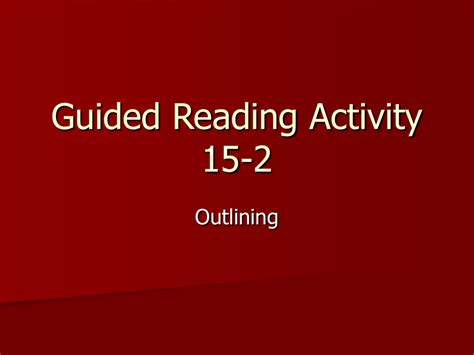 Full Download Guided Activity 15 2 