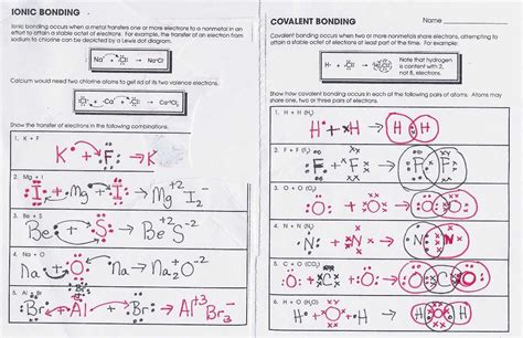 Full Download Guided And Study Workbook Answers Covalent Bonding 