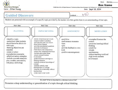 Read Online Guided Discovery Lesson Plans 