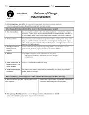 Full Download Guided Patterns Of Change Industrialization Answers 