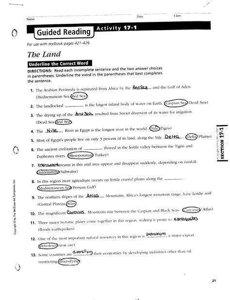 Full Download Guided Reading Activity 12 1 
