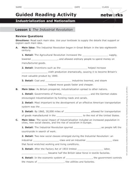 Read Online Guided Reading Activity 31 1 