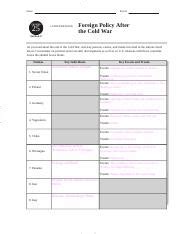 Read Guided Reading Chapter 25 Foreign Policy After The Cold War Answers 