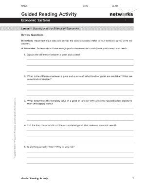 Read Online Guided Reading Economics Answers 