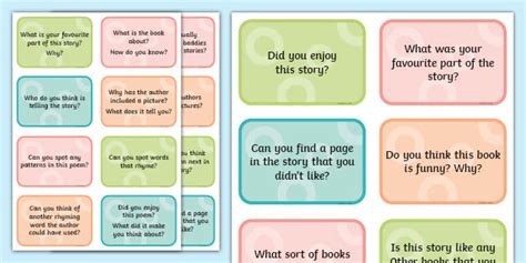 Full Download Guided Reading Question Cards 