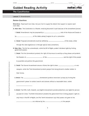 Full Download Guided Reading The Amendments Answers 