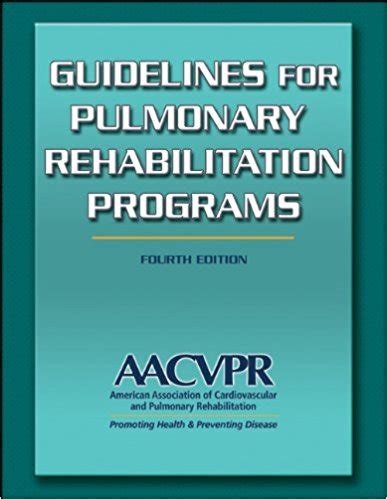 Read Guidelines For Pulmonary Rehabilitation Programs 4Th Edition 