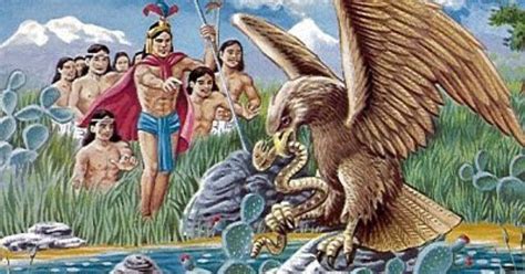 águila Devorando Una Serpiente