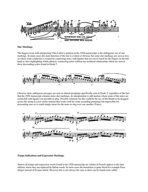 guitar etudes 12 graphic analysis english edition