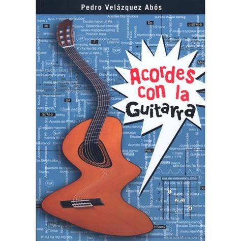 guitarra acordeones mapa libro de tapa blanda aco