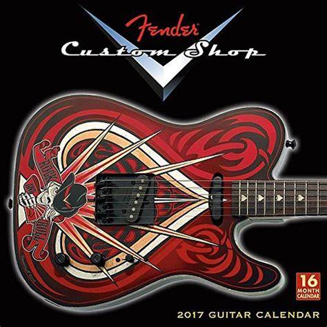 guitars 2017 calendar