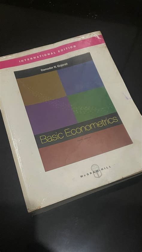 Read Online Gujarati Basic Econometrics Fourth Edition 
