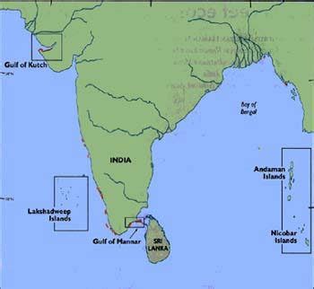 Gulf Of Mannar Map