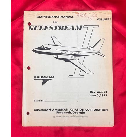 Gulfstream Maintenance Manual