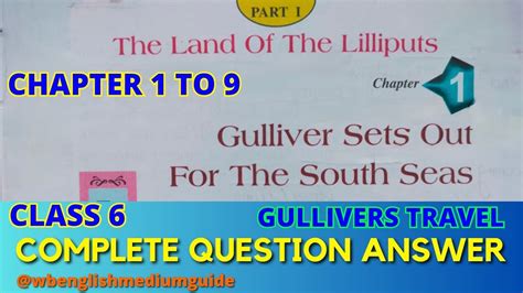 Gulliver Travel Question Answer