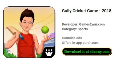 Gully Cricket Game  2018 MOD APK 1 7 Mega Mod  WENDGAMES