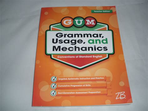 Download Gum Grammar Usage And Mechanics Teacher Edition 