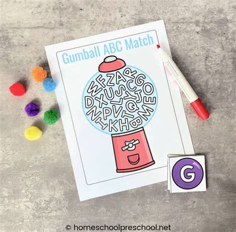 Gumball Alphabet Hunt Game Develop Essential Skills With Gumball Kindergarten - Gumball Kindergarten