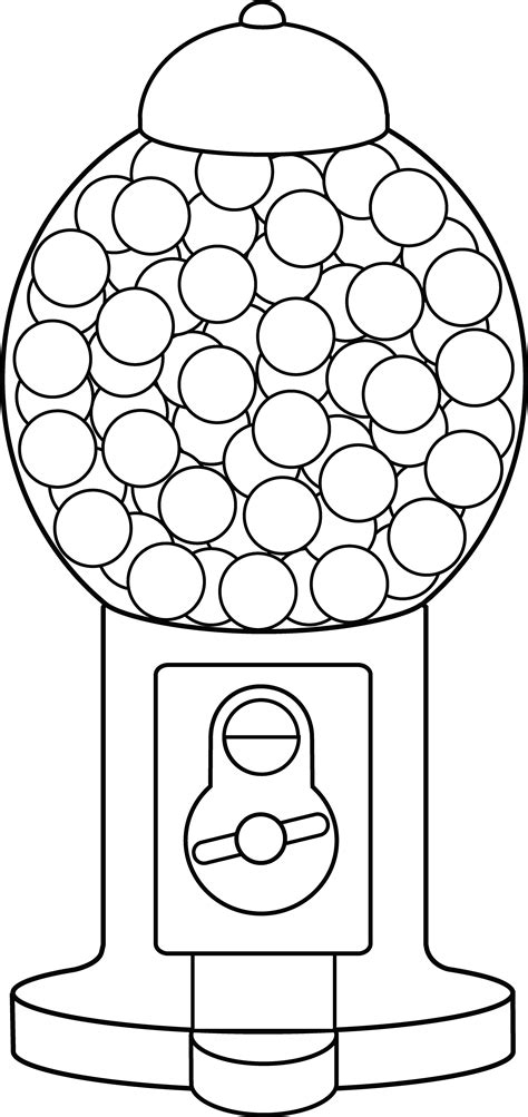 Gumball Machine Coloring Page Free Download Tinamaze Com Gumball Machine Coloring Page - Gumball Machine Coloring Page