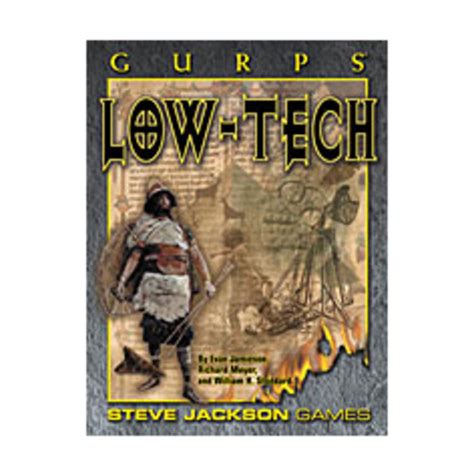 Gurps Low Tech