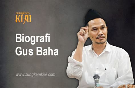 gus baha biografi