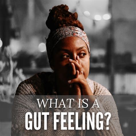gut feeling meaning