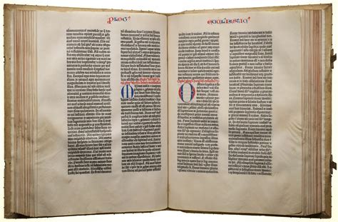 Gutenberg Bible Book