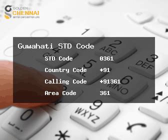 Guwahati Std Code