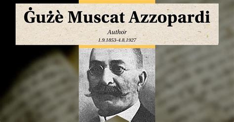 guze muscat azzopardi biography of martin