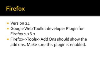 gwt plugin firefox 24