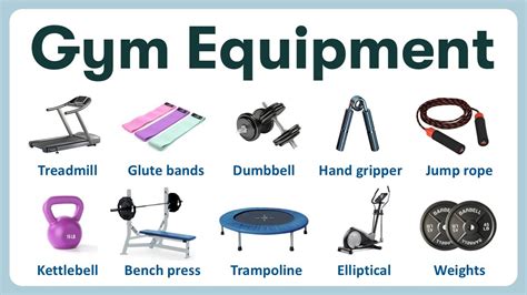 Gym Items Names