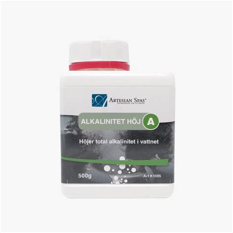 höja total alkalinitet