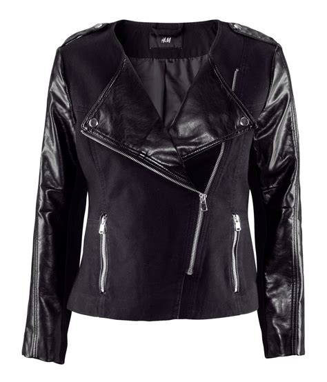 h m black jacket ladies qbjm