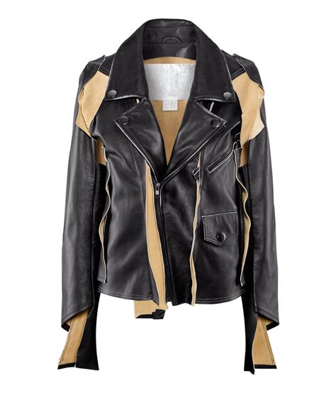 h m black leather jacket Deutsche Online Casino
