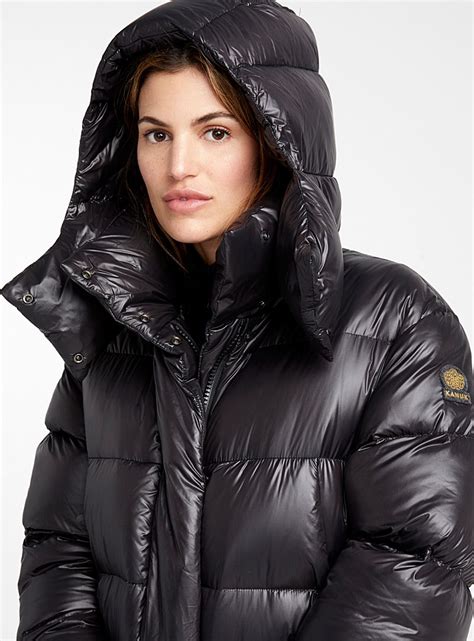 h m black puffer jacket women s xmly canada