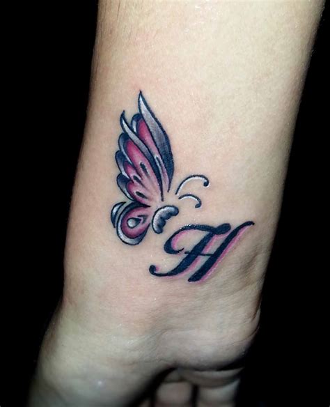 H Name Tattoo