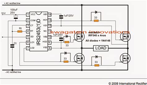 Read H Bridge Inverter Circuit Using Ir2304 