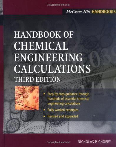 Download H Of Chemical Engineering Calculations 3Rd Edition 