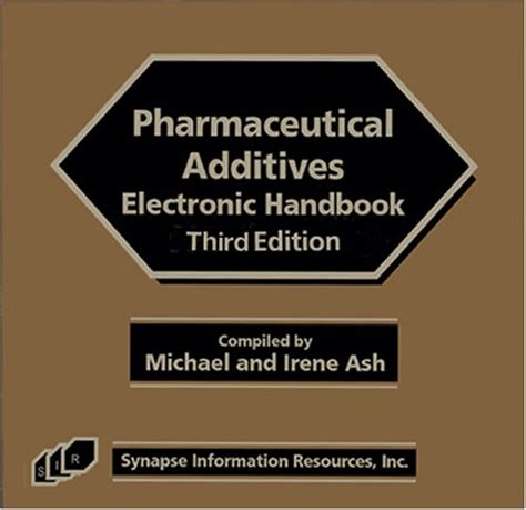 Read Online H Of Pharmaceutical Additives 3Rd Edition 