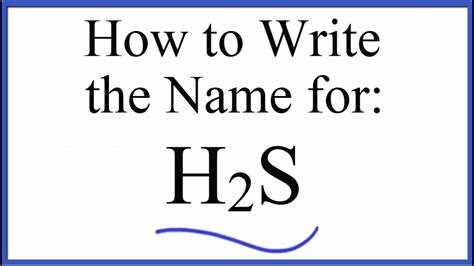H2s Acid Name
