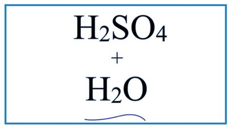H2so4 H20