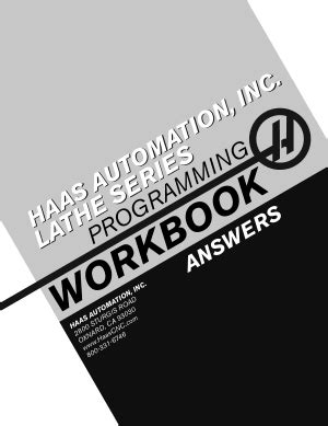 Read Online Haas Programming Workbook Lathe Answers File Type Pdf 