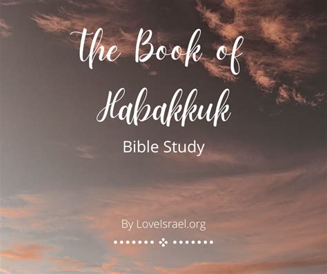 habakkuk bible study pdf