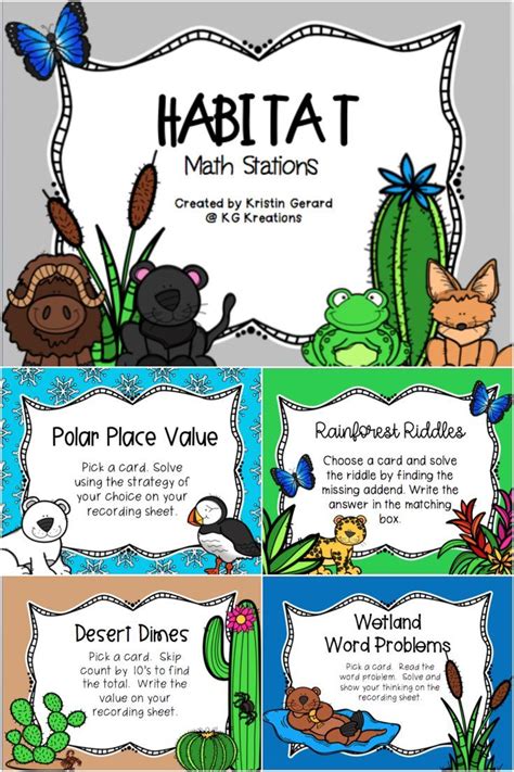 Habitats 1st Grade Teaching Resources Tpt Habitat Worksheets For First Grade - Habitat Worksheets For First Grade