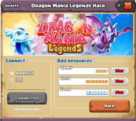 hack dragon mania legends windows 8