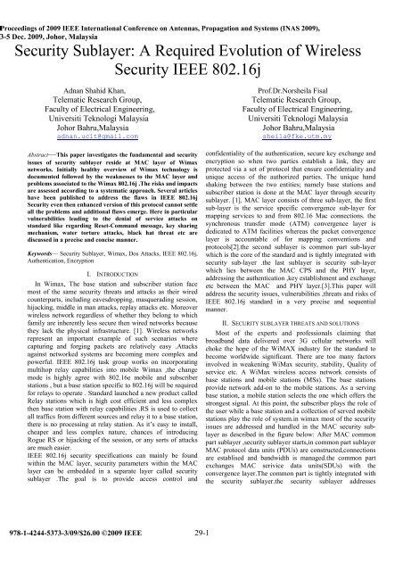 Hacking Related Ieee Papers