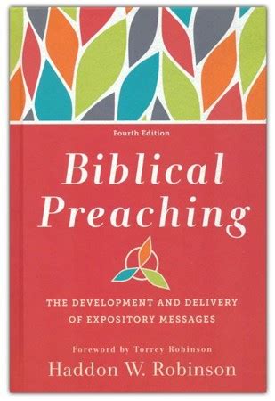 Haddon Robinson Biblical Preaching