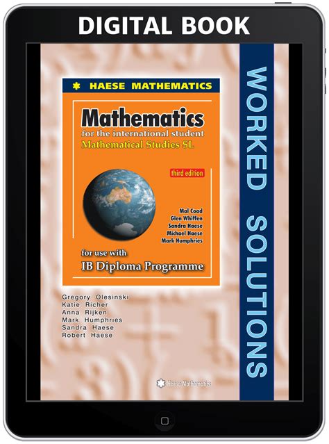 Read Haese Mathematics Sl Third Edition Worked Solutions 