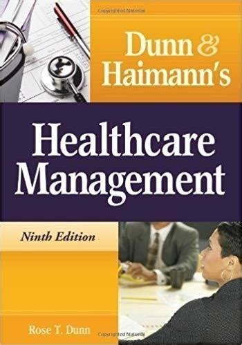 Full Download Haimann Healthcare Management 9Th Edition File Type Pdf 